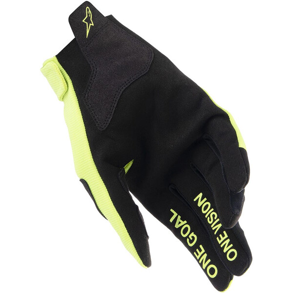 Guidon Moto Doppler Oversize avec mousse Jaune Fluo