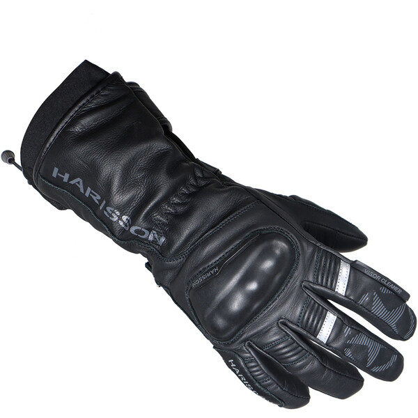 Gants 100% soie noir, Spécial froid