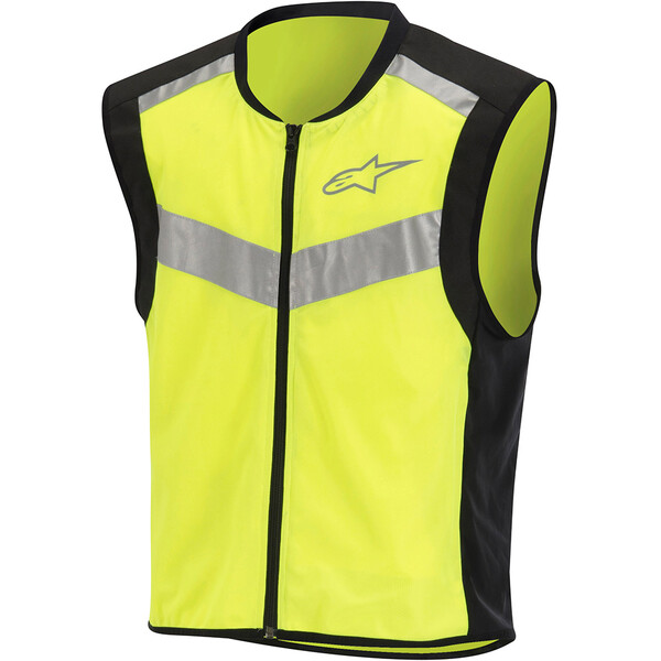 Gilet haute visibilité Flare Alpinestars moto : , gilet de haute  visibilité de moto