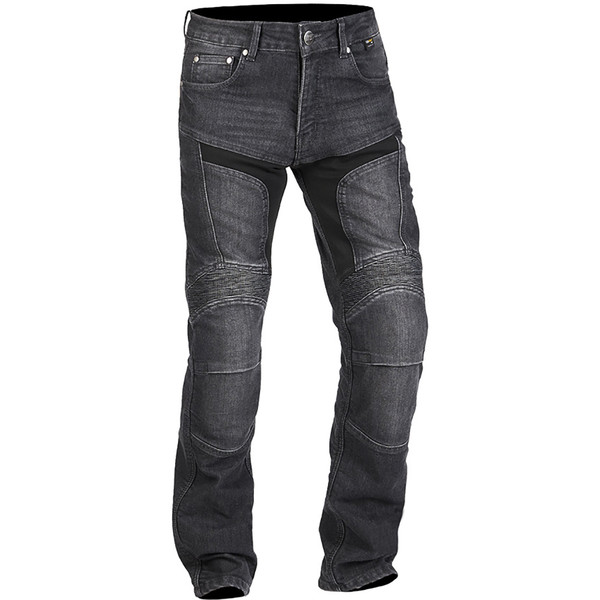 Mango Jeans de moto noir style d\u00e9contract\u00e9 Mode Jeans Jeans de moto 