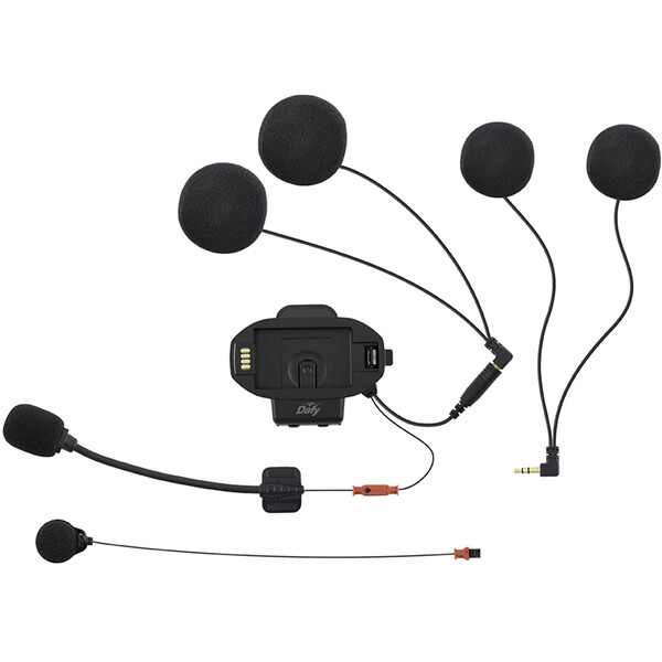 Kit Intercom Bluetooth® SF4-02 Solo + Ecouteurs|HD Dafy By