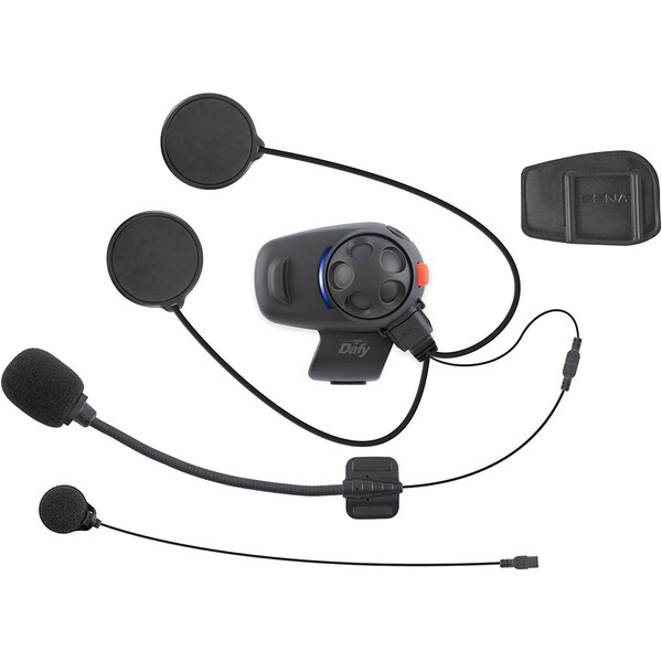 sena SMH10 kit téléphone bluetooth MP3 GPS intercom 2 casque moto scooter  jet intégral modulable