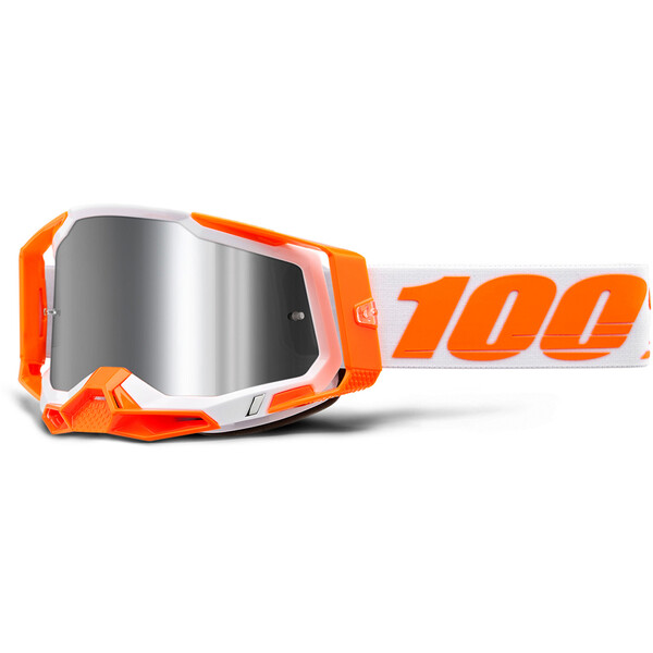 Masque Racecraft 2 Orange - Silver Mirror 100%