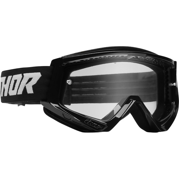 Thor Motocross - Masque enfant Youth Combat Racer Noir / Blanc