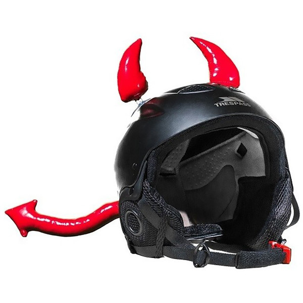 Dafy Moto - Oreilles Casque Diable Rouge