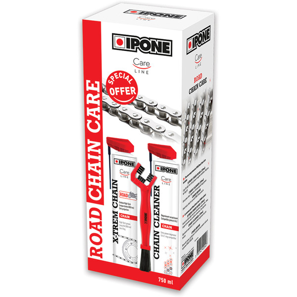 Pack Entretien Chaîne road Chain Care Ipone