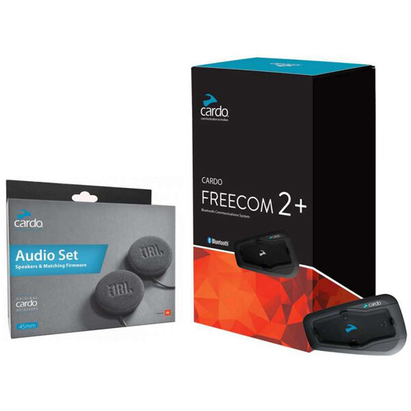 Pack intercom Freecom 2+ avec écouteurs JBL Cardo