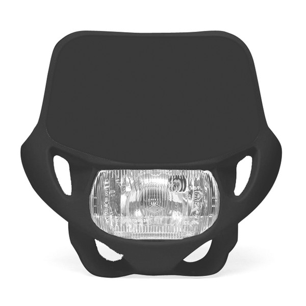 Dafy Moto - Plaque Phare Enduro Noir