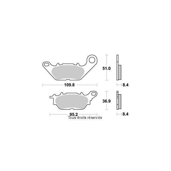 PLAQUETTE SIF PLAQUETTE S1284N