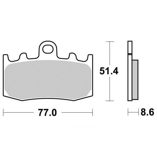 Plaquettes de frein S9000N