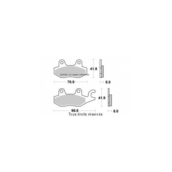 Plaquettes de frein S1085N