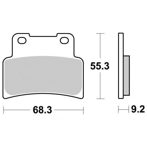 Plaquettes de frein S1191N