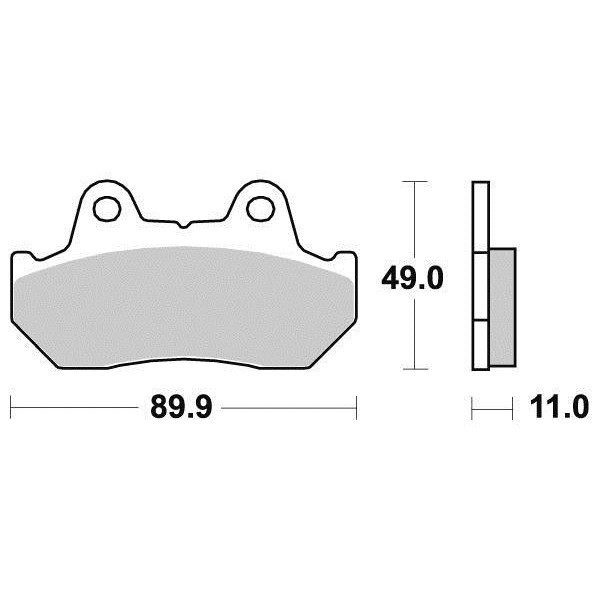 Plaquettes de frein S1003N