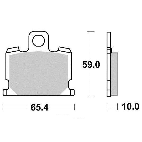 Plaquettes de frein S1013N