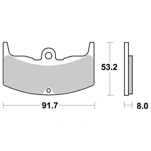 Plaquettes de frein S1129AN