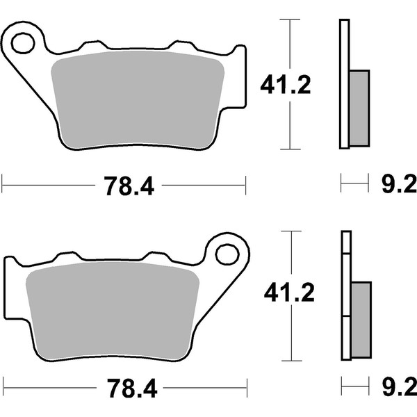 Plaquettes de frein 175CT (675)