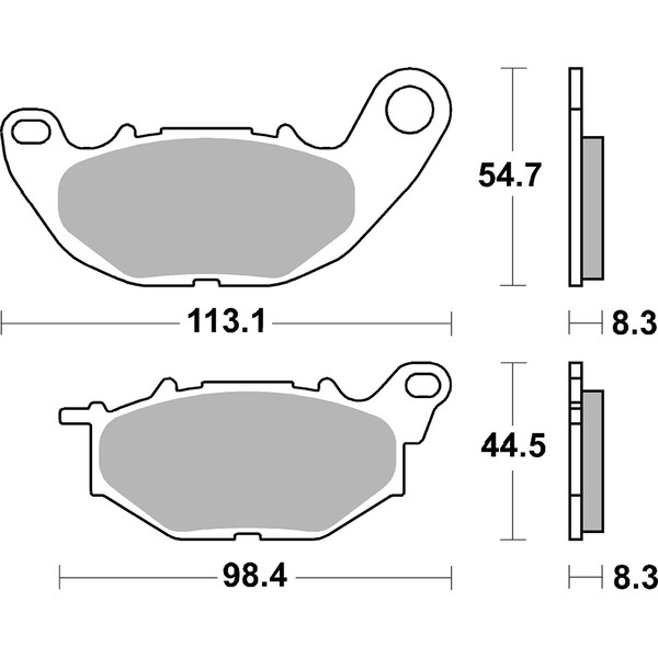 Plaquettes de frein 229CT