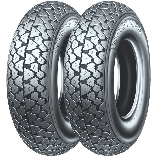 Pneu MICHELIN S83 3.50-10 TL/TT 59J renforcé - Pneus -  -  Pièces et accessoires tous scooters et cyclomoteurs