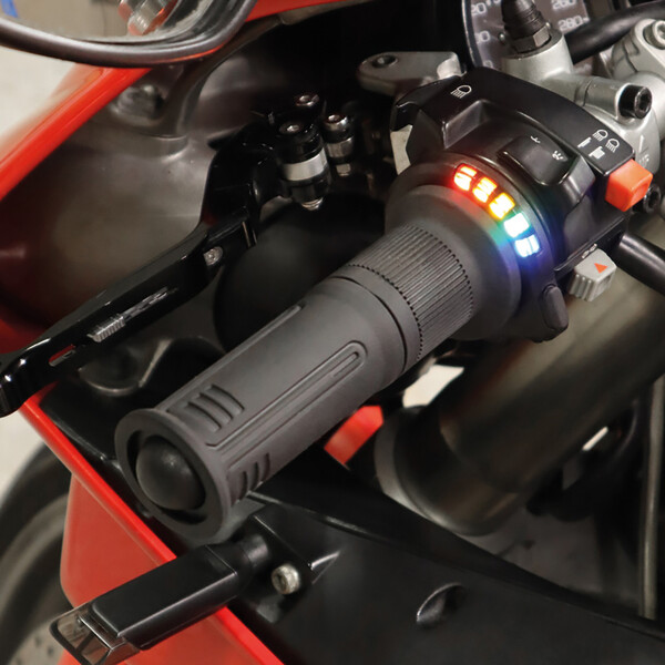 Mousse de guidon moto rouge protaper – pièce moto, scooter