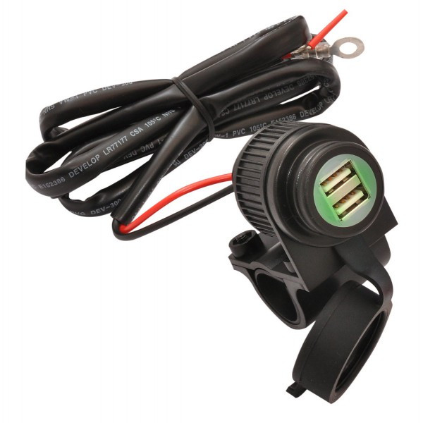 12V Moto Adaptateur Prise Chargeur 1 Port USB Pour Phone Téléphone GPS