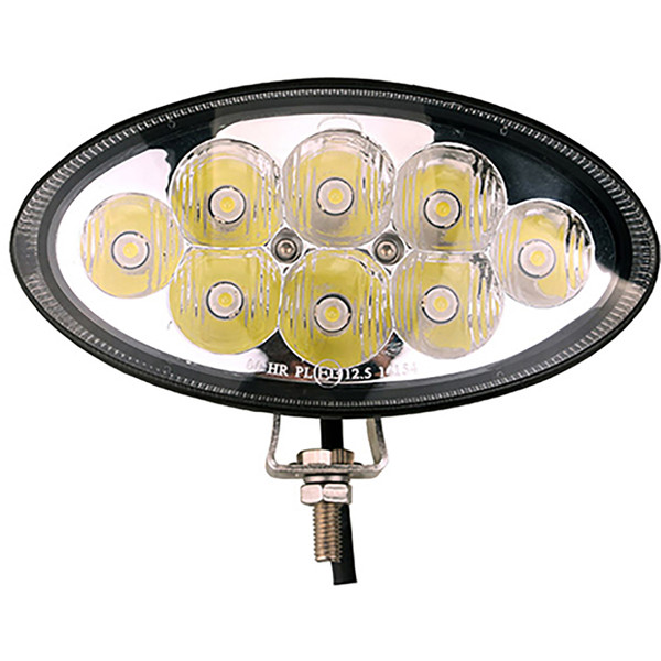 Projecteur ovale 8 led 24w