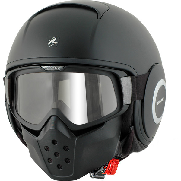 Casque Drak Blank Mat Shark Moto Dafy Moto Casque Jet De Moto