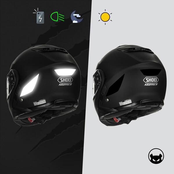 Stickers réfléchissants Shoei Neotec 2™ / Neotec 3™