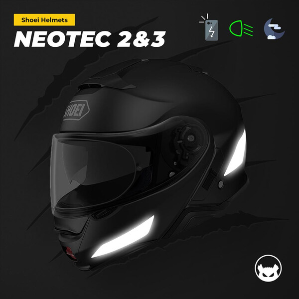 Stickers réfléchissants Shoei Neotec 2™ / Neotec 3™