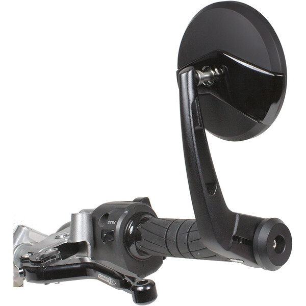 Rétroviseur Moto Universel - Pliable - Montage Guidon 22 Mm - Avec Vis M8 Et M10