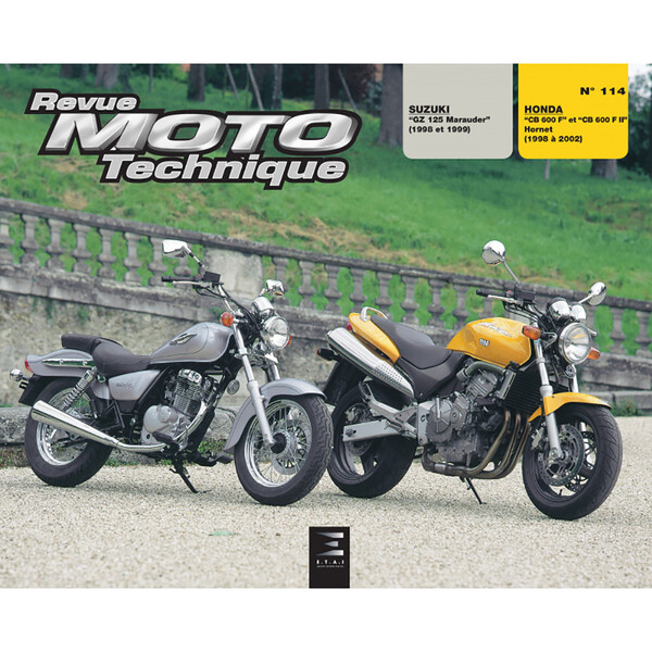 RMT 114.2 HONDA CB600 (1998 à 2002) et SUZUKI GZ125 (1998 à 1999)