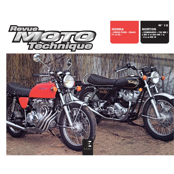 RMT 12 HONDA CB 350-400 et NORTON COMMANDO MK 750-850