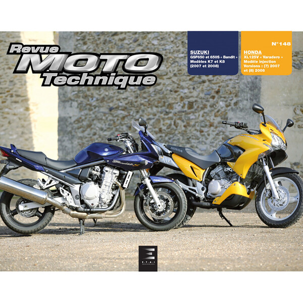 RMT 148.1 SUZUKI GSF650 (2007 à 2008) et HONDA XL125 (2007 à 2008)