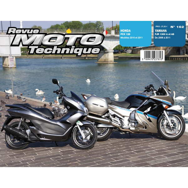 RMT 162 HONDA PCX 125 (2010 et 2011) et YAMAHA FJR 1300 (2006 à 2011)