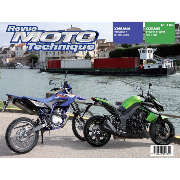 RMT 163 YAMAHA WR125 (2009 à 2012) et KAWASAKI Z1000 (2010 à 2011)