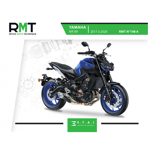 RMT 198 A YAHAMA MT-09 (2017 à 2020)