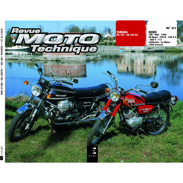 RMT 21 YAMAHA 125 RS-DX et GUZZI 750 - 850 - 1000