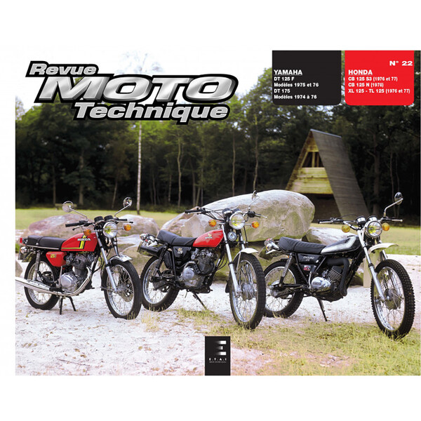 RMT 22.1 HONDA 125 CB/XL/TL (1976 à 1978) et YAMAHA DT125F - DT175 (1974 à 1976)