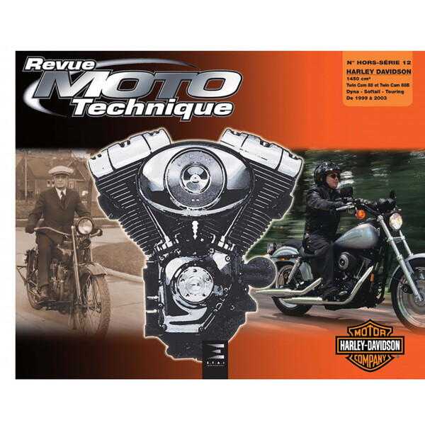 RMT HS 12.1 HARLEY DAVIDSON TWIN CAM 88 et TWIN CAM 88B (1999 à 2003)