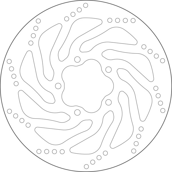 Disque de frein 5073