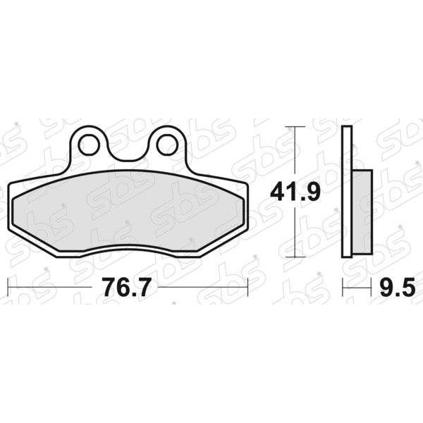 Plaquettes de frein 190 CT