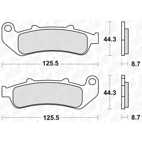 Plaquettes de frein 685 LS