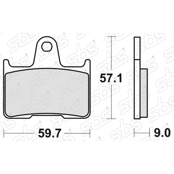 Plaquettes de frein 765 LS