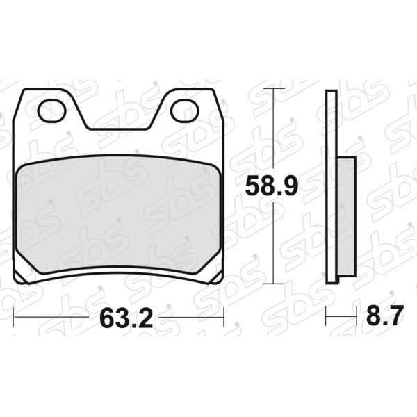 Plaquettes de frein 770 LS