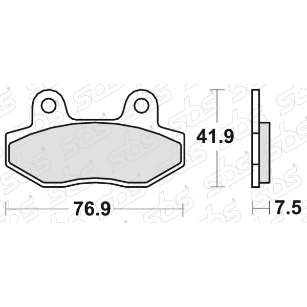 Plaquettes de frein 814 LS