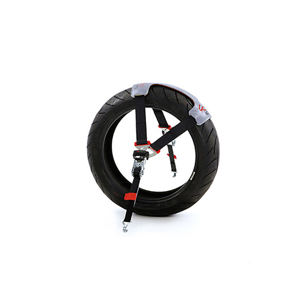 Kit de Sangles pour Roue moto sans compression des suspensions - Tie-Down  Tyre Fix