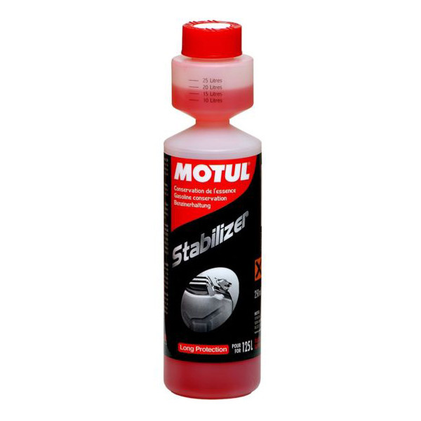 stabilisateur d'essence 250ml. Additif de conservation et de protection du  carburant avec effet antioxidation. Protectio