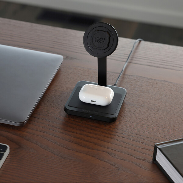 Support bureau Mag Dual Desktop Wireless Charger