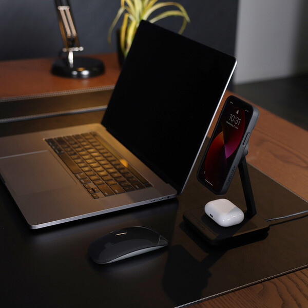 Support bureau Mag Dual Desktop Wireless Charger