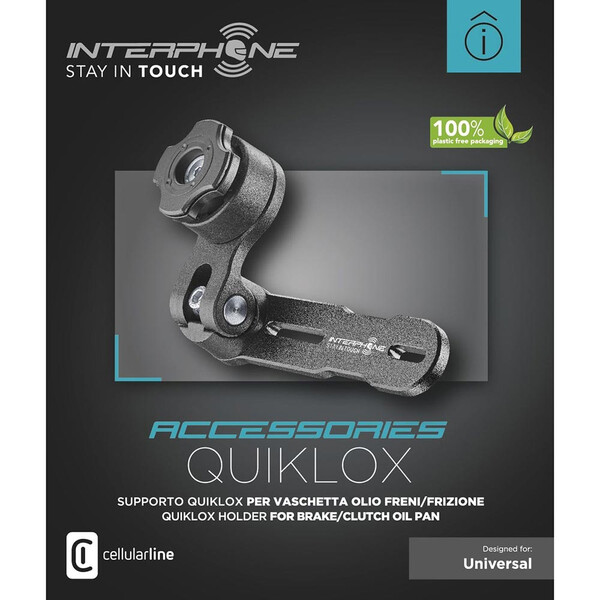 Support Quiklox pour couvercle du réservoir de liquide de frein / d'embrayage