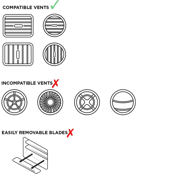 Support Grille de ventilation